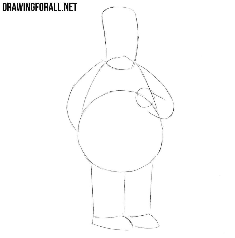 How to draw from the simpsons