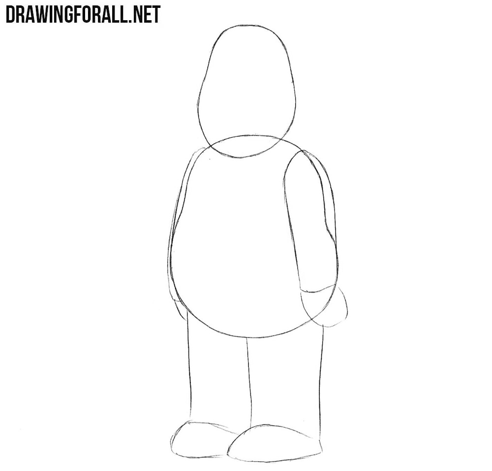Learn to draw Cleveland Brown