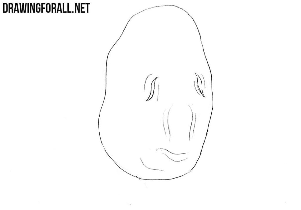 Learn to draw a Nuppeppo