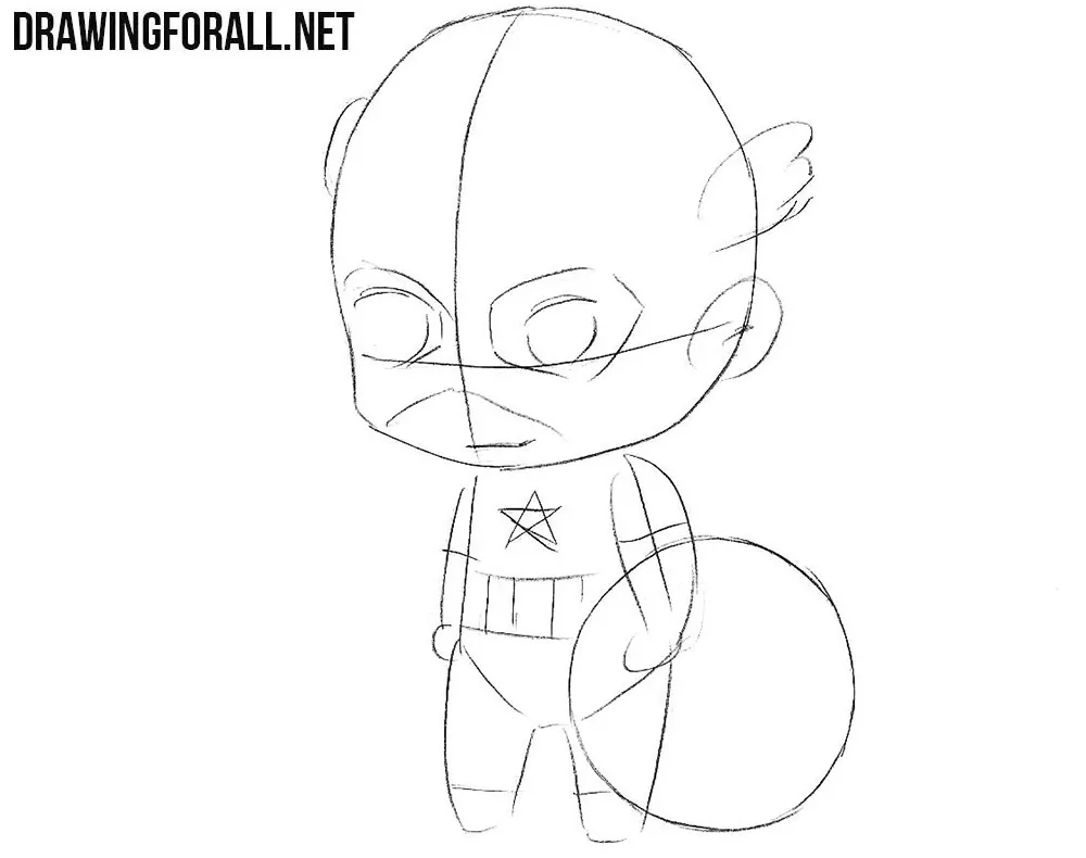 Captain America chibi