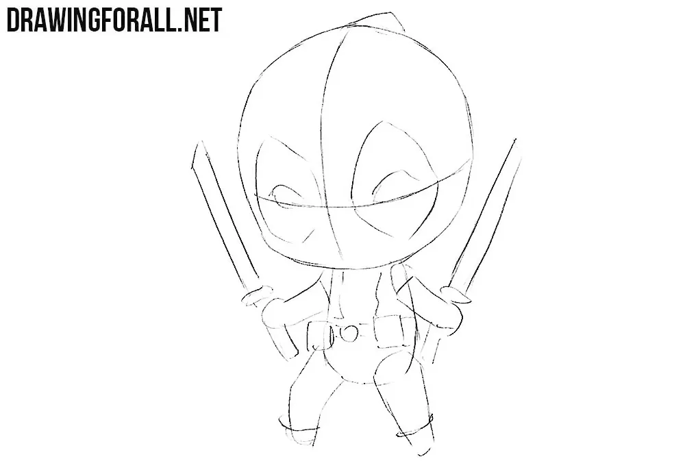 How to Draw Chibi Deadpool How to Draw Chibi Deadpool