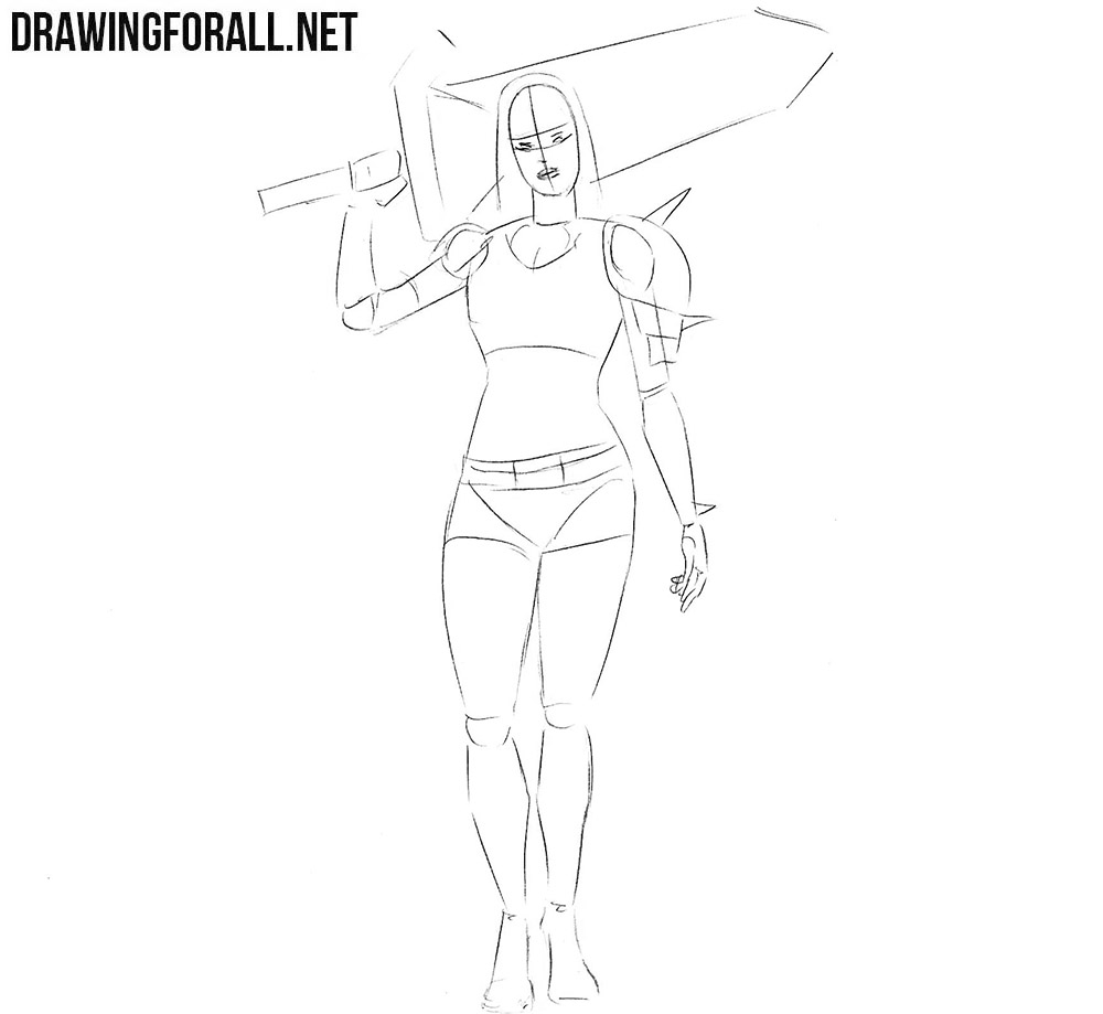 How to draw Magic from Marvel step by step