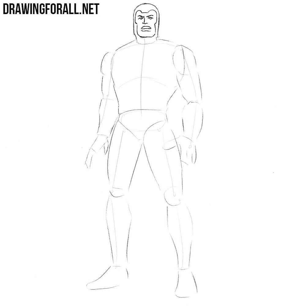 How to draw Multiple Man from marvel