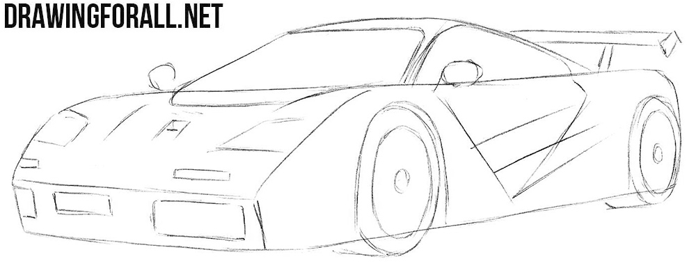 How to draw a McLaren