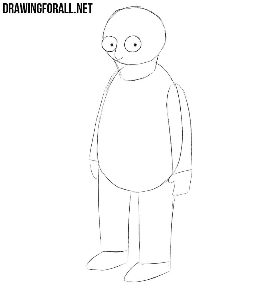 How to draw characters from the simpsons