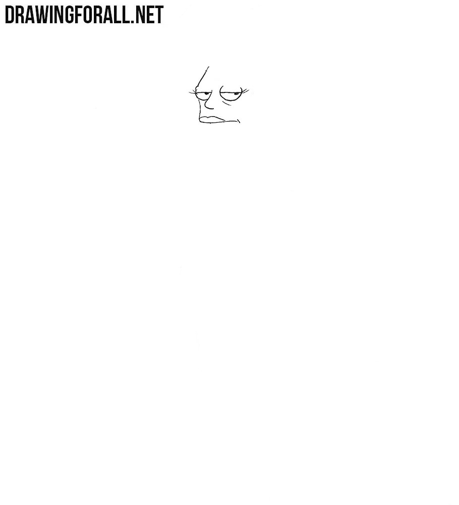 How to draw the mom