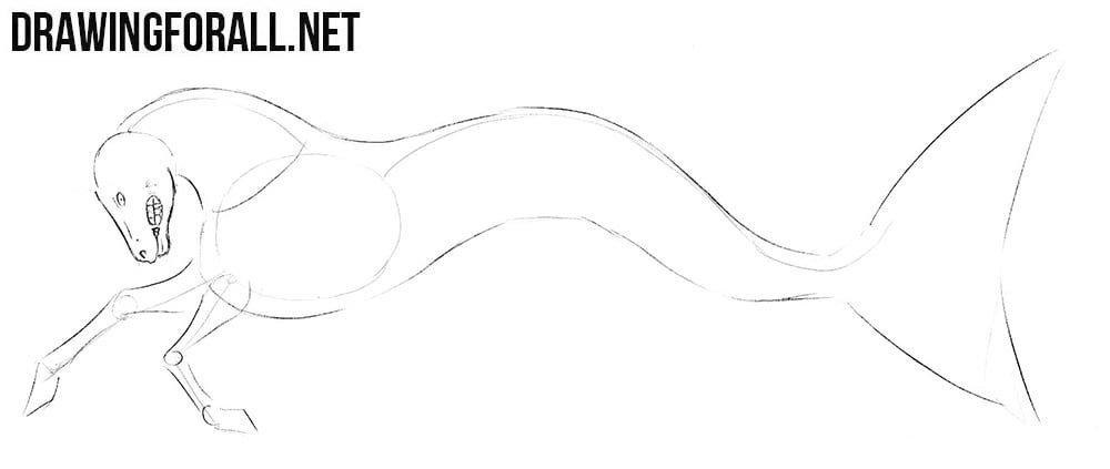 How to sketch a hippocampus step by step