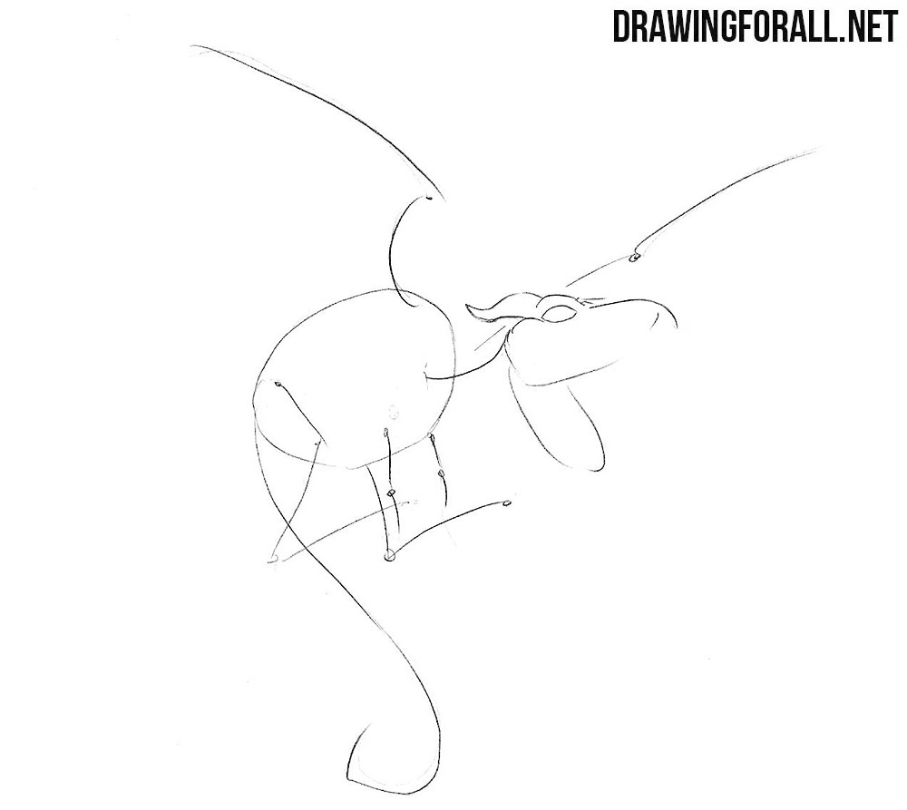 Learn how to draw Lockheed step by step