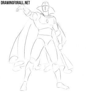 How to Draw Vision from Marvel