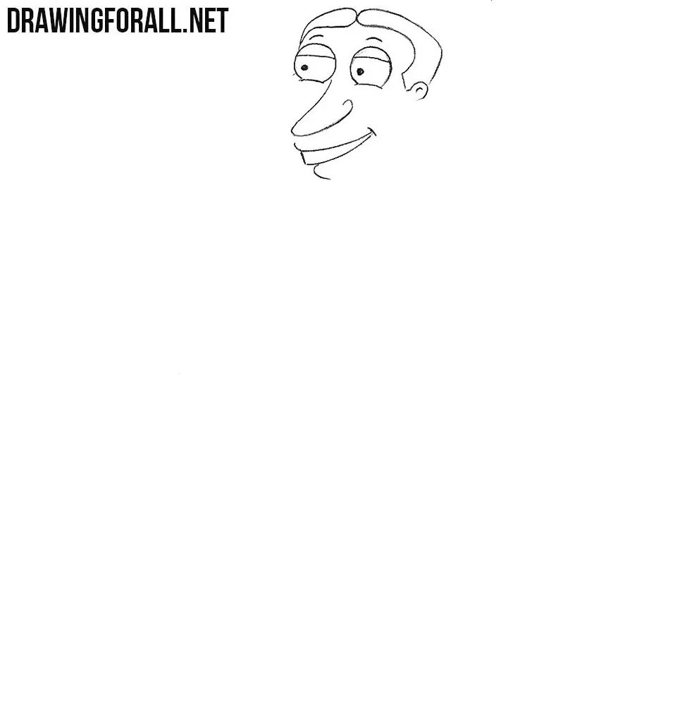 Learn to draw Glenn Quagmire