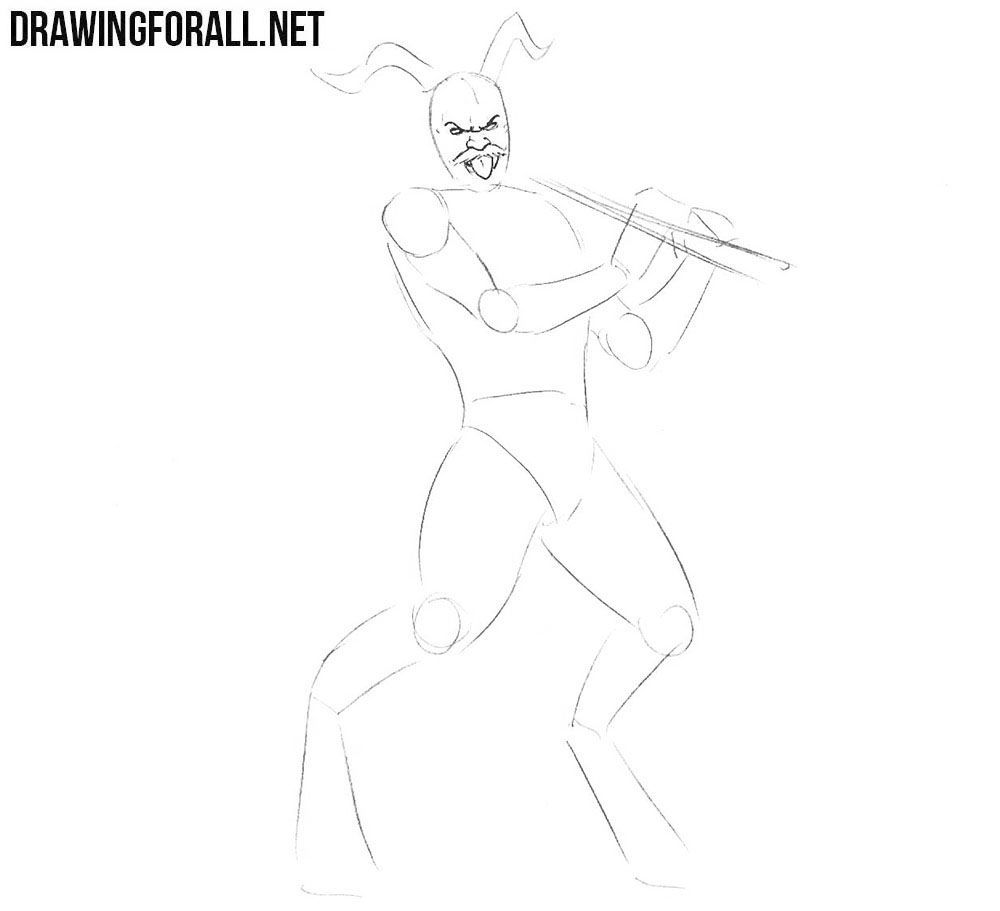 Learn to draw a satyr