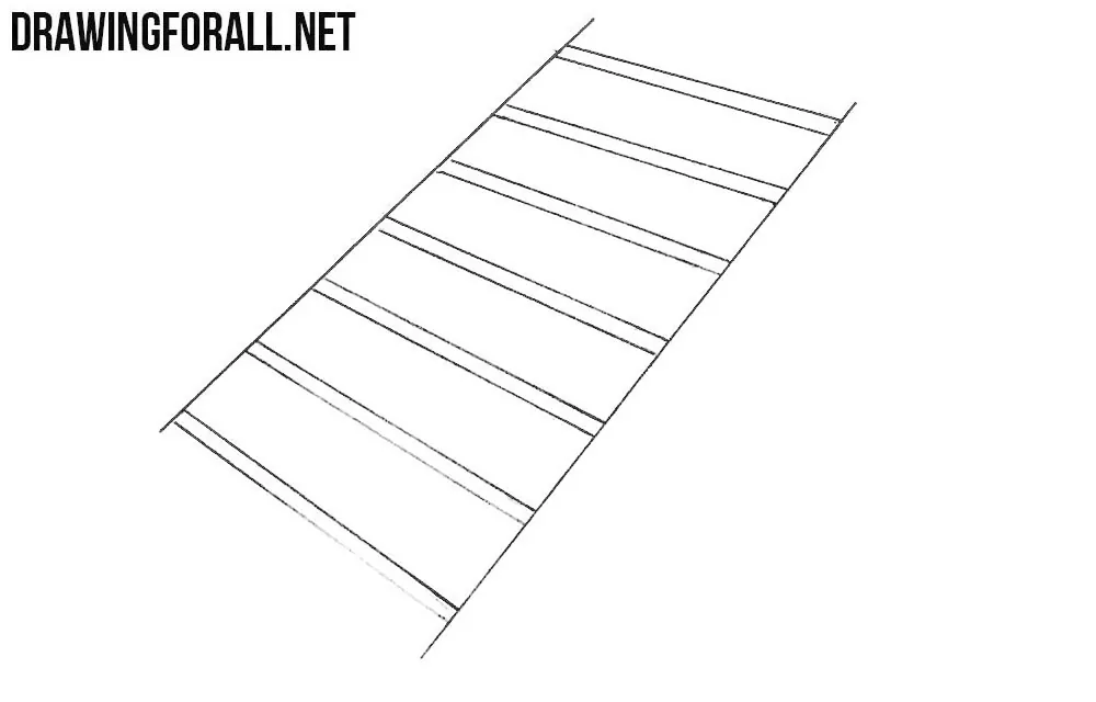 Stairs Drawing - How To Draw Stairs Step By Step