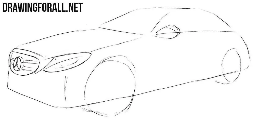 How to Draw a Mercedes