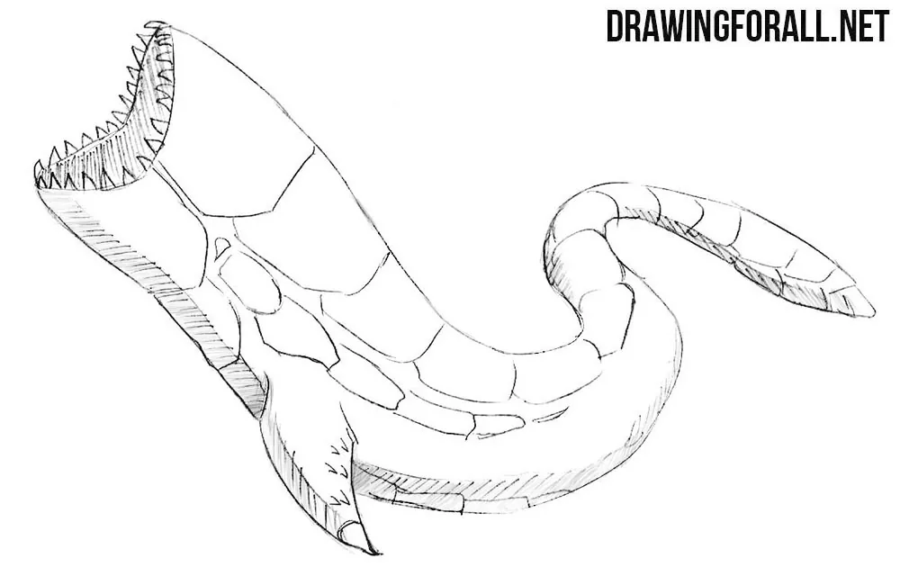 How to draw Charybdis