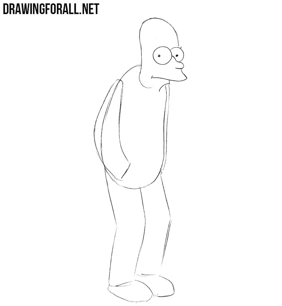 How to draw Fry from Futurama