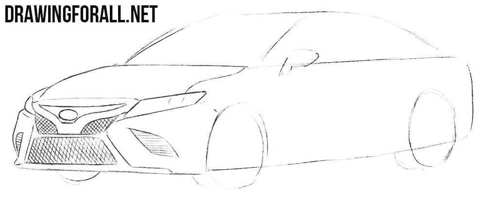 Toyota drawing tutorial
