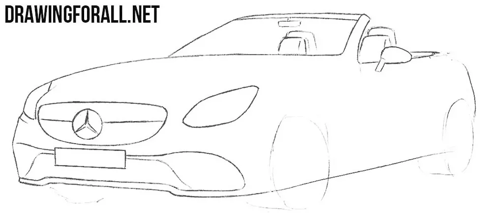 How do you draw a car