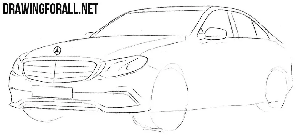How to Draw a Mercedes
