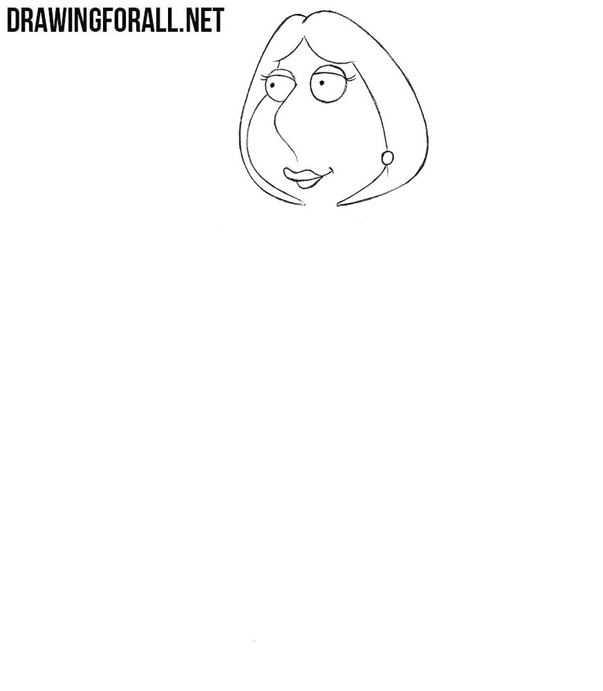 How to draw Lois Griffin