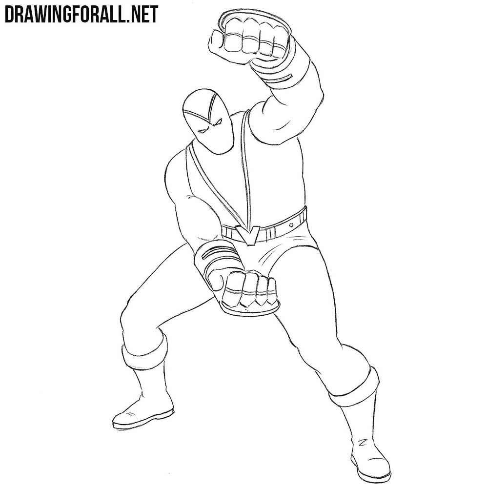 How to draw Shocker