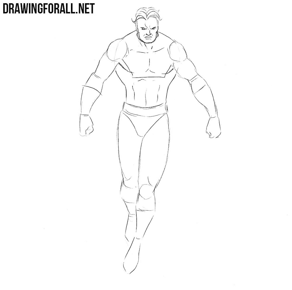 How to draw Vulcan from comics