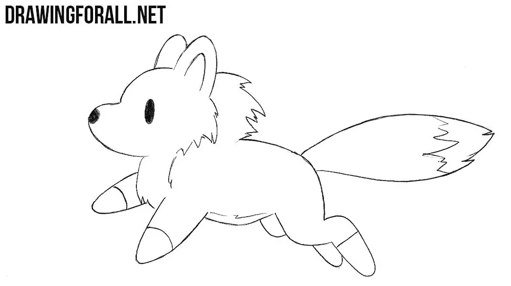 Chibi wolf discount