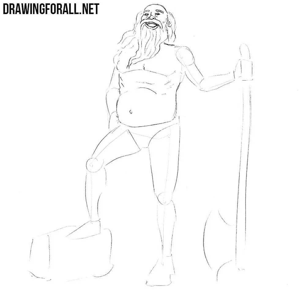 How to draw a slavic legends