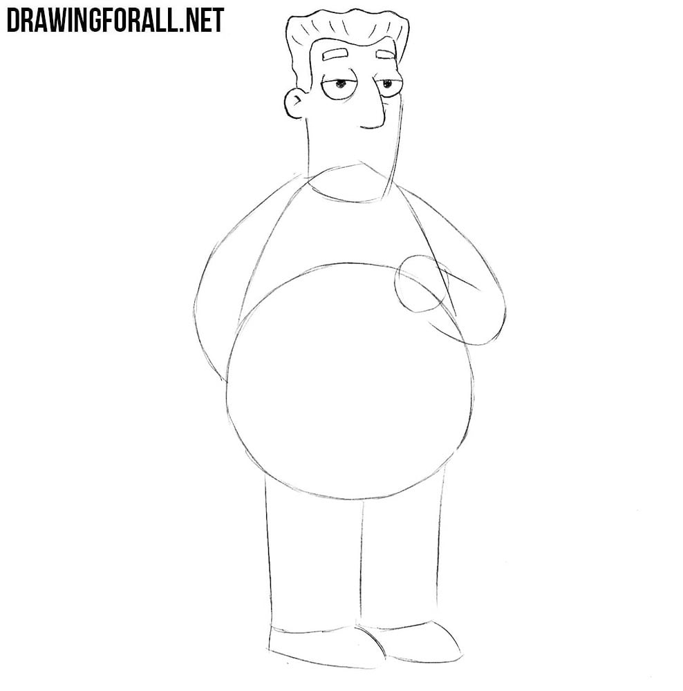 How to draw the simpsons