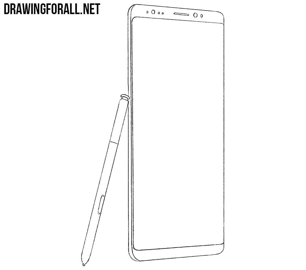 Samsung galaxy note8 drawing tutorial