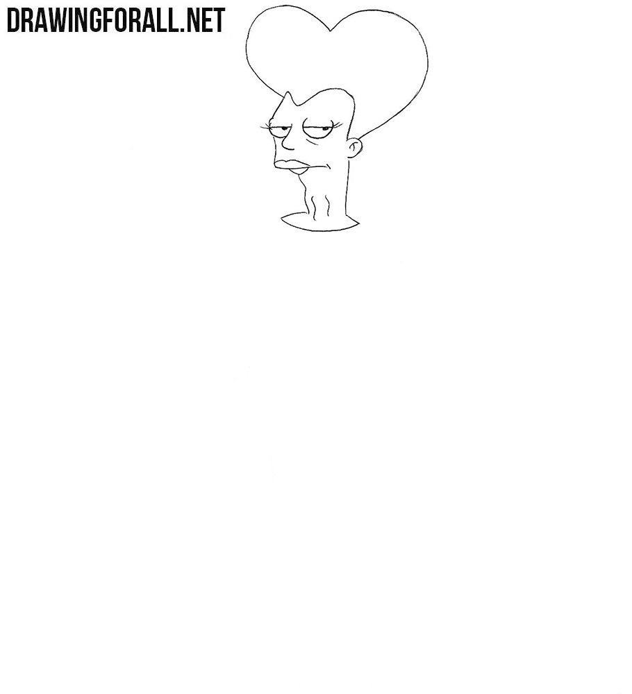 How to draw Carol Miller step by step