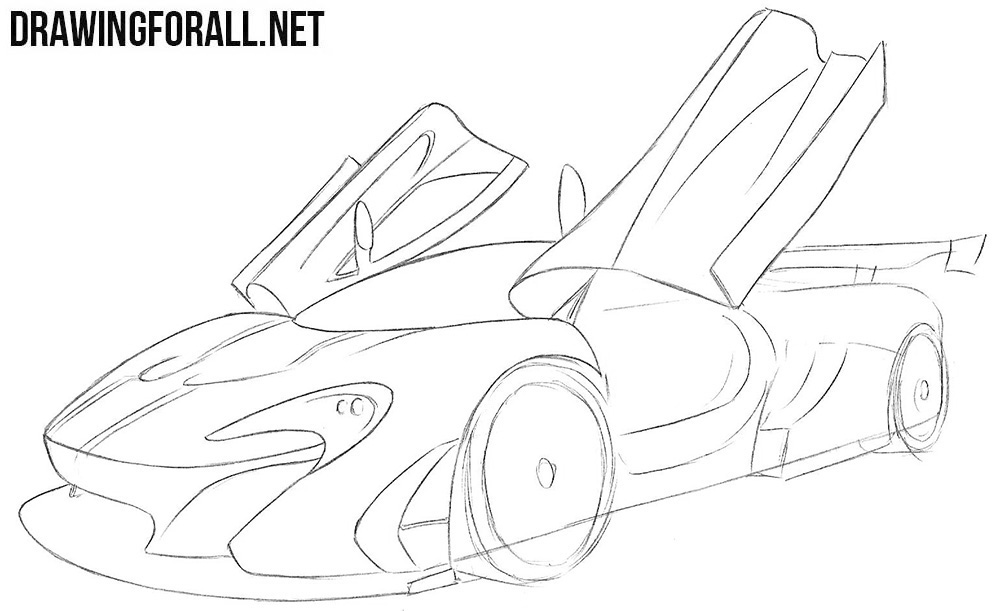 How to draw a McLaren