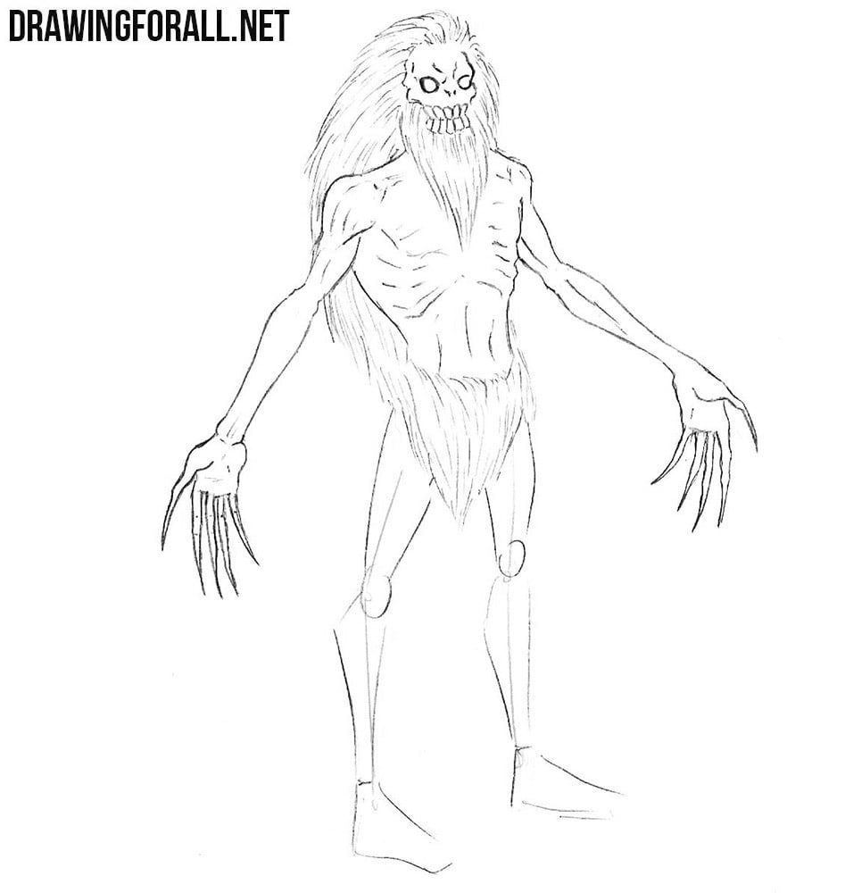 How to sketch a Wendigo