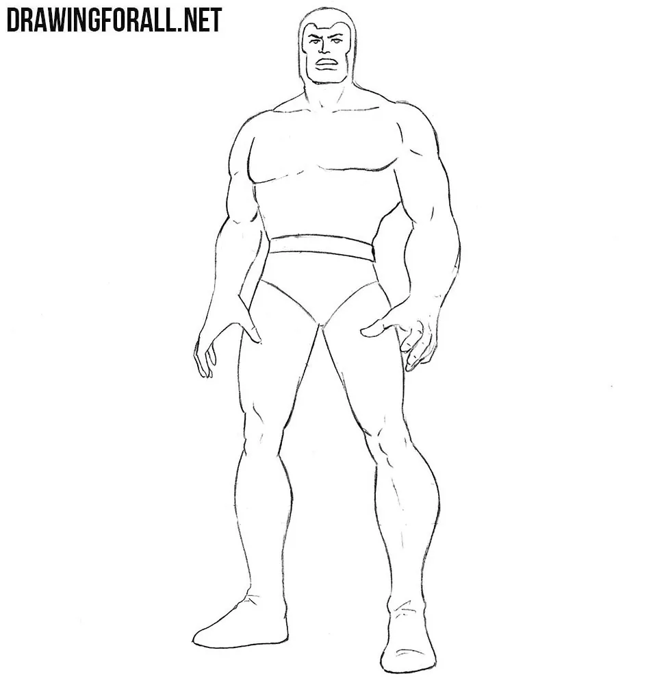 Learn how to draw Multiple Man