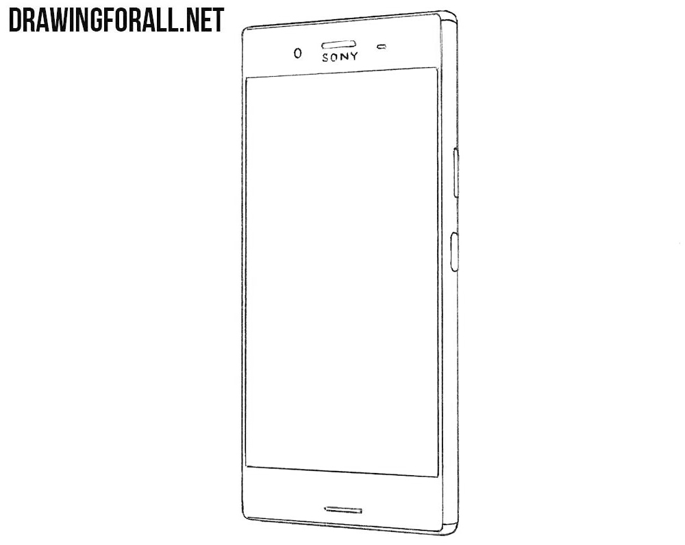 Sony Xperia ZX Premium drawing tutorial