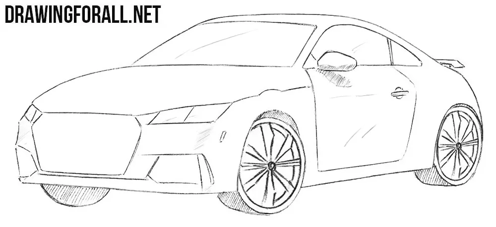 How to Draw a Coupe Car