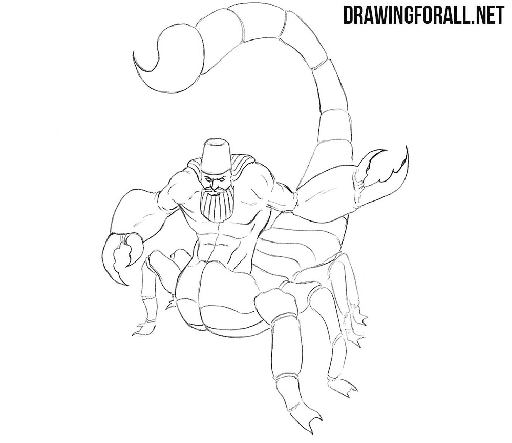 How to draw Aqrabuamelu