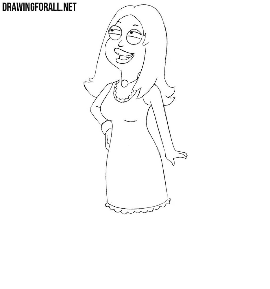 How to draw Francine Smith