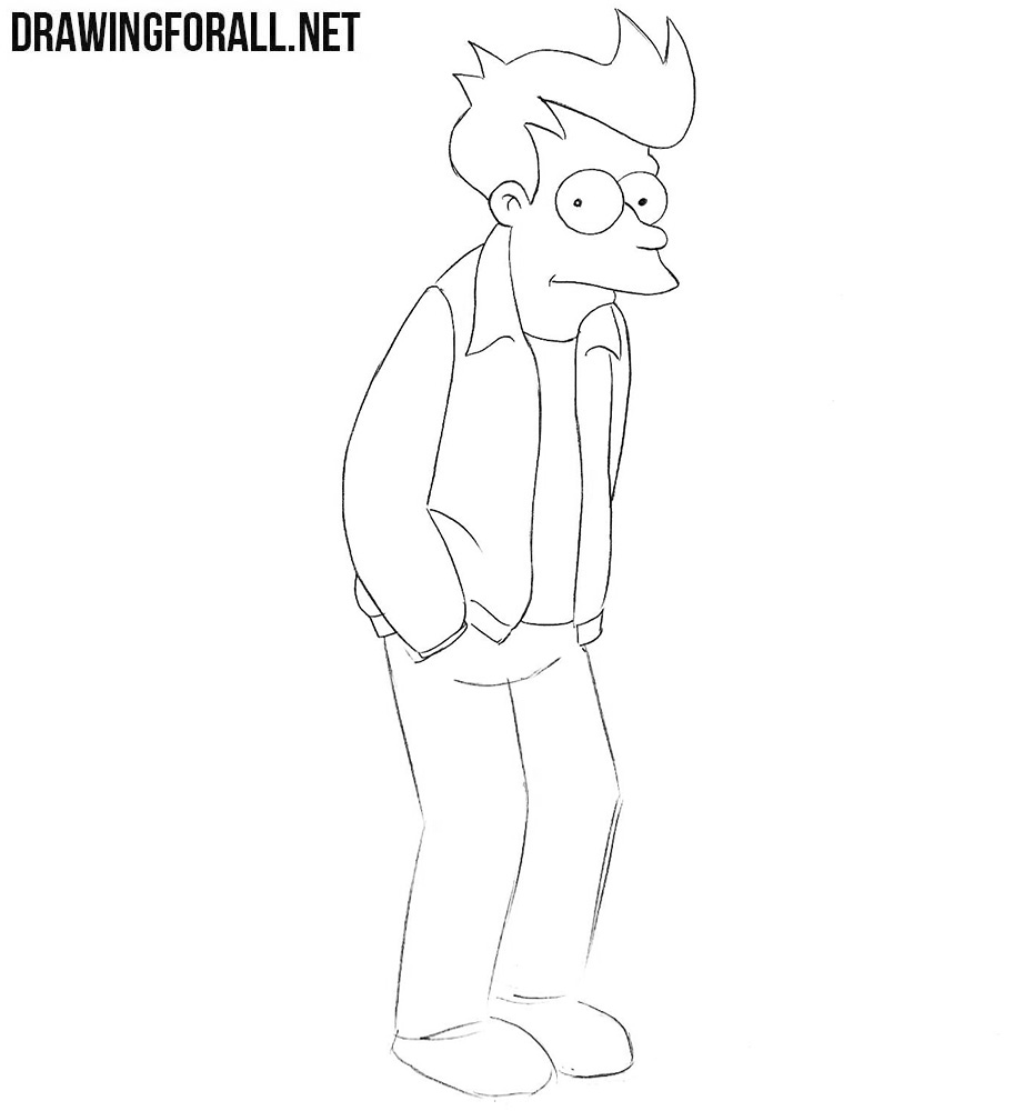 How to draw Futurama