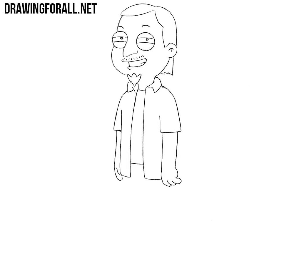 How to draw Jeff Fischer