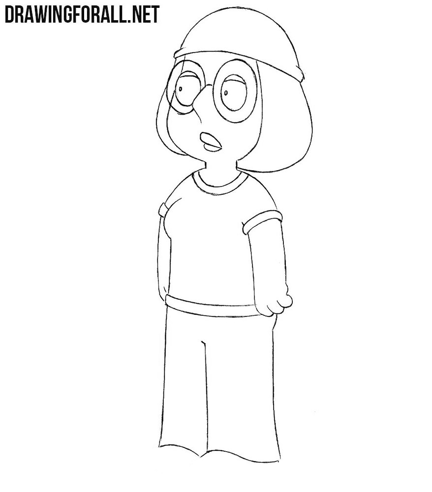 How to draw Meg Griffin from Family Guy