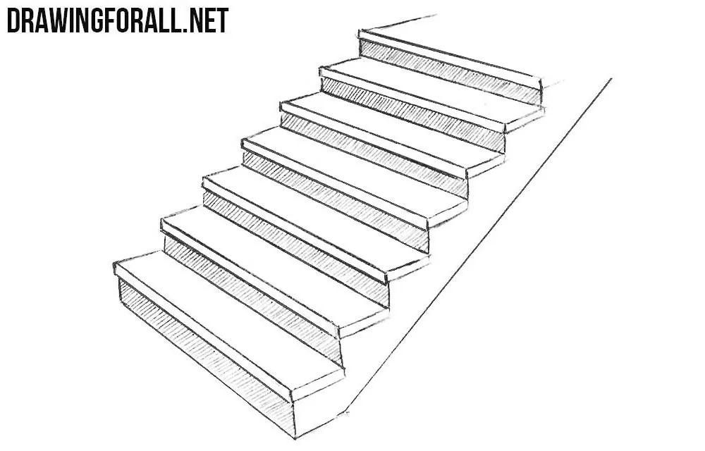 How to draw stairs