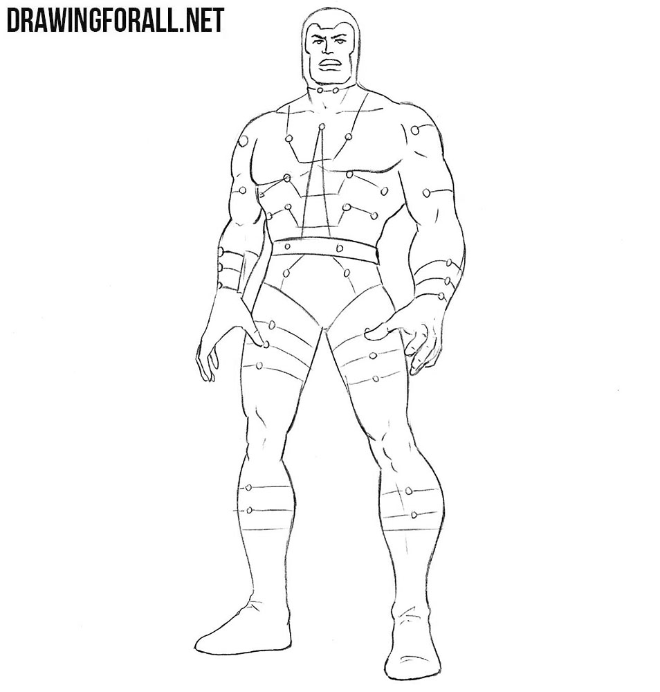 How to draw the Multiple Man from marvel comics