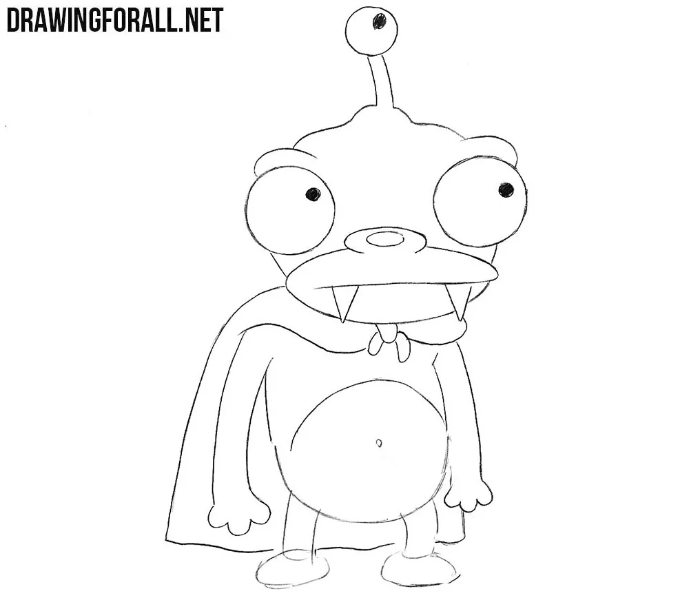Learn how to draw Lord Nibbler