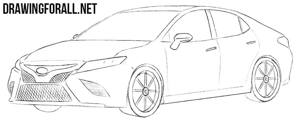 How can draw a car