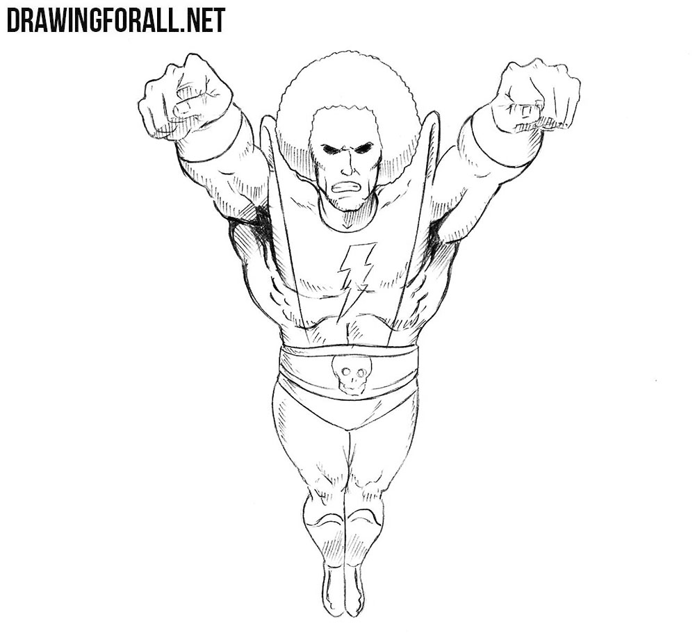 How to draw Magus from Marvel