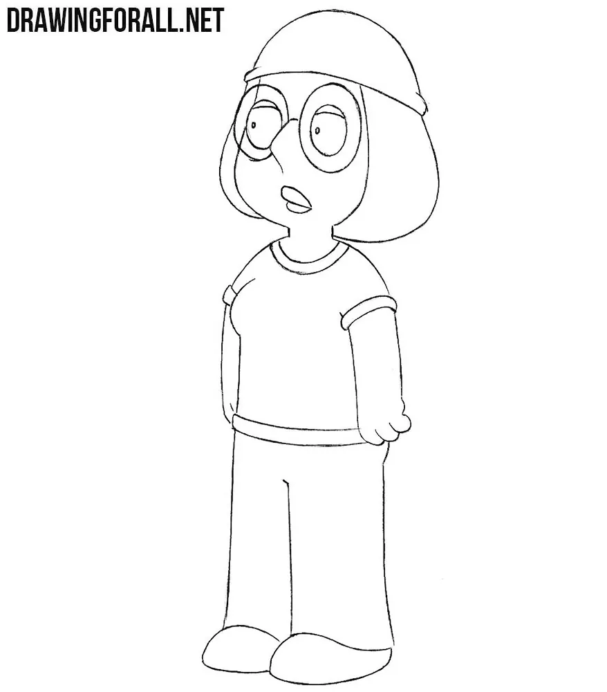 How to draw Meg Griffin
