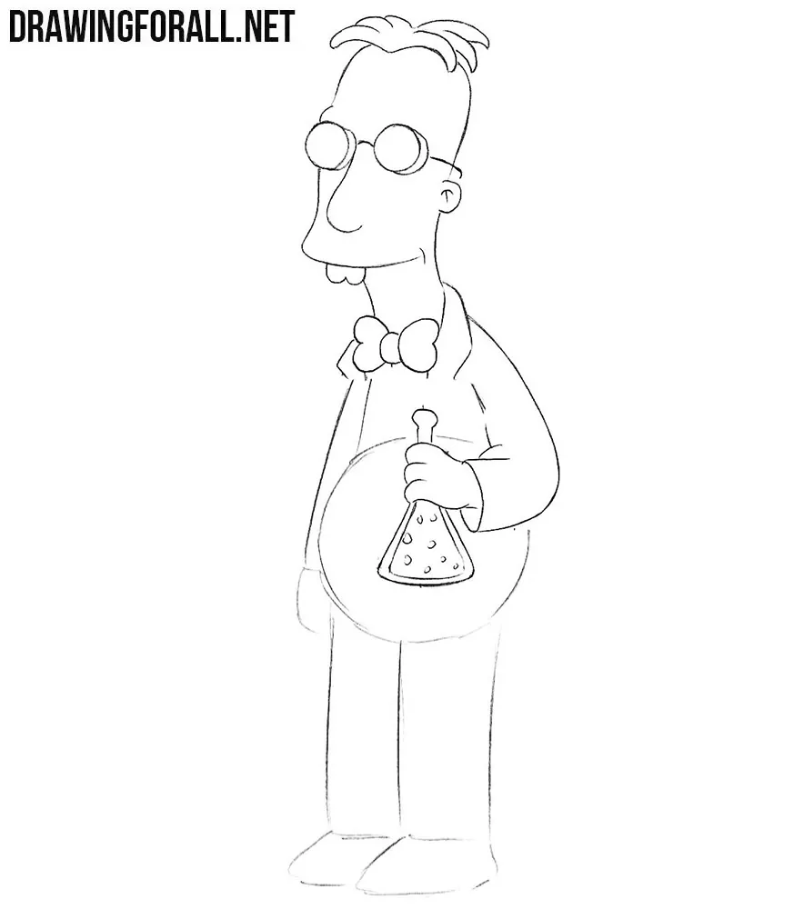 How to draw Professor Frink