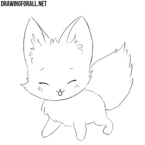 How to Draw a Chibi Fox