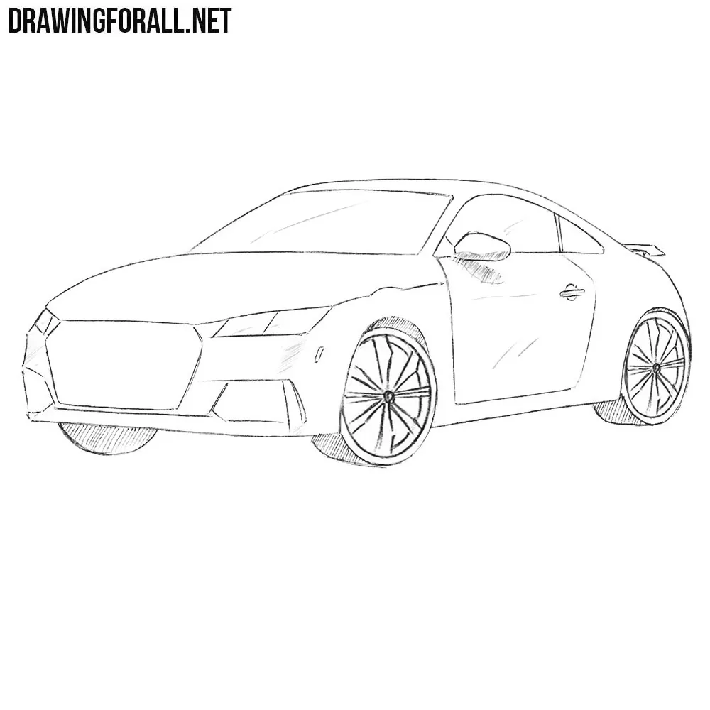 How to Draw a Coupe Car