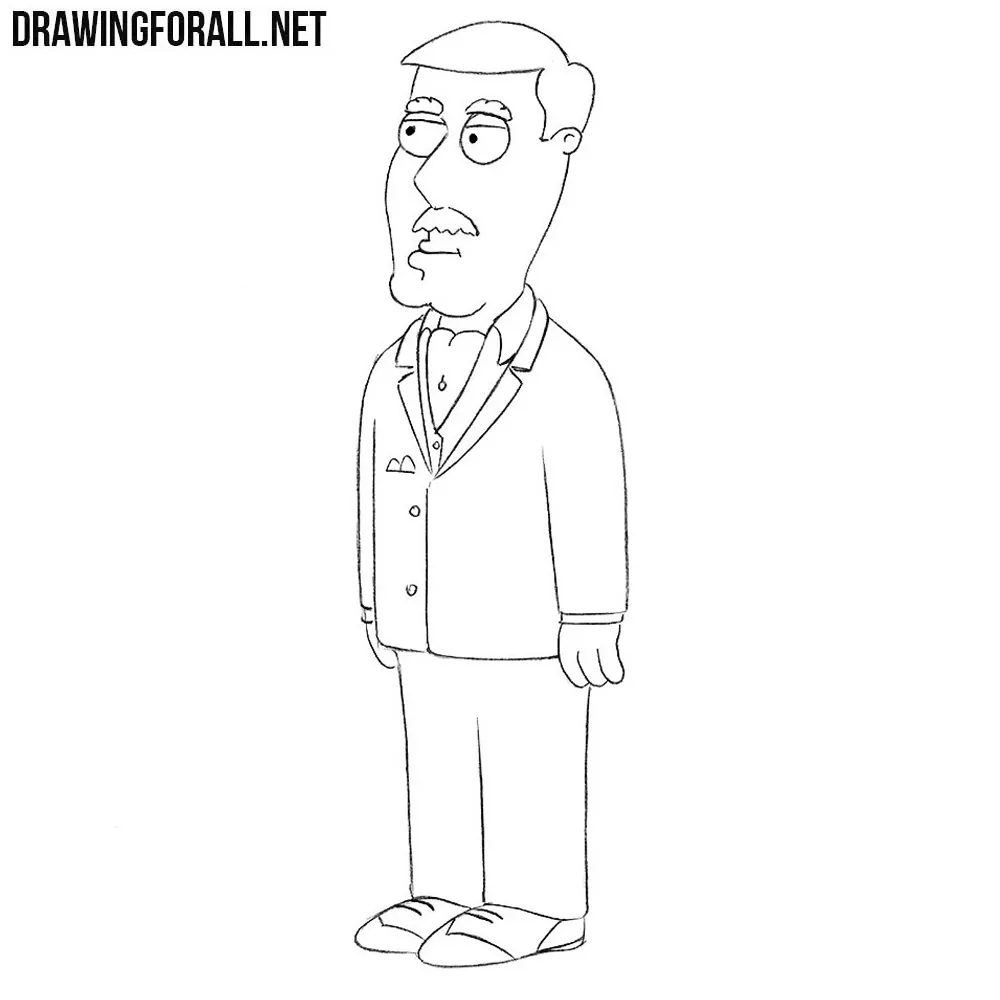 How to draw Carter Pewterschmidt